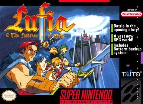 Lufia and the Fortress of Doom SNES Super Nintendo