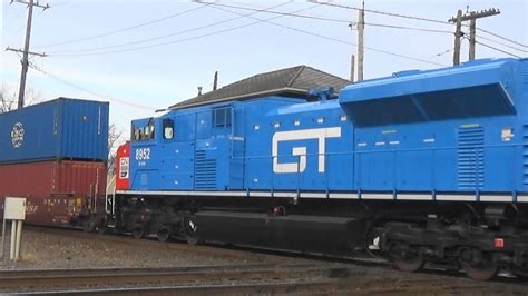 CN 8952 GTW Heritage Unit West Chicago IL 11 21 20 YouTube