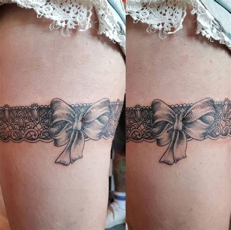 50 Leg Garter Tattoos Ideas And Designs For Women 2018 TattoosBoyGirl