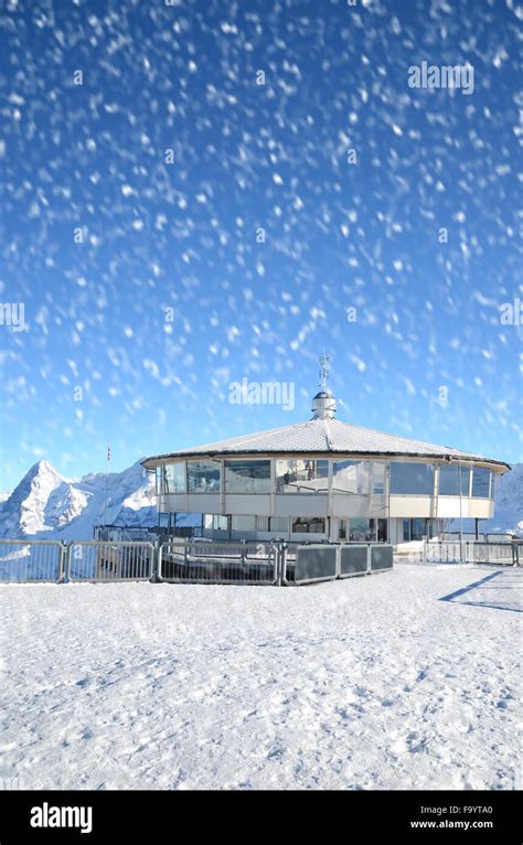 Winter in the Swiss Alps Stock Photo - Alamy