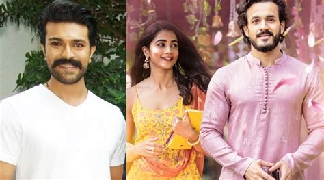 Ram Charan Heaps Praise On Akhil Akkineni Pooja Hegdes Most Eligible