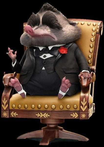 Fan Casting Mr. Big (Zootopia as Brian Hull in Voice Impressionist club ...