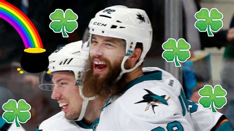 Sharks’ Brent Burns dressed like a leprechaun - Sports Illustrated