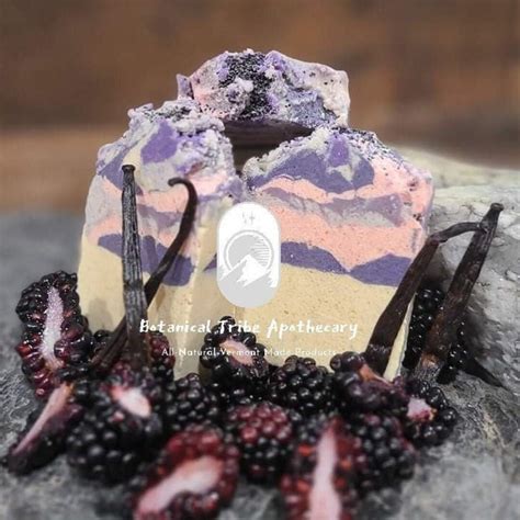 Black Raspberry And Vanilla Soap Bar Etsy