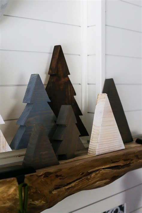 DIY Scrap Wood Christmas Trees | Love & Renovations