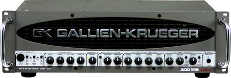 Gallien Krueger 2001rb 2x540w Bass Amplifier Head Fiyatı