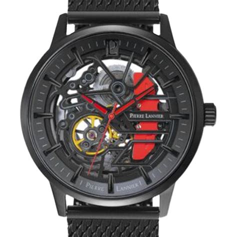 Montre Paddock Noire 338A439 Pierre Lannier Ocarat