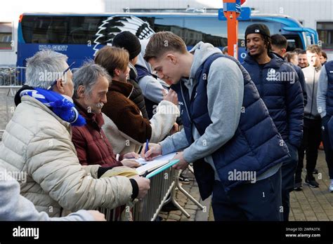 Gent S Goalkeeper Paul Nardi Pictured During A Visit To The