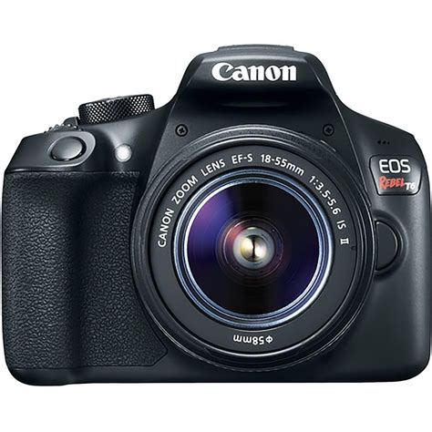 Canon Eos Rebel T6 Dslr Camera Canon Ef S 18 55mm Is Ii Lens Canon