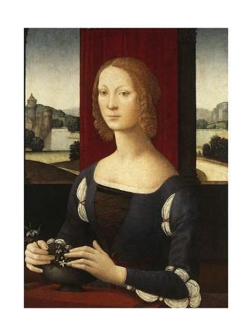 Portrait Of Caterina Sforza Riario Giclee Print Art