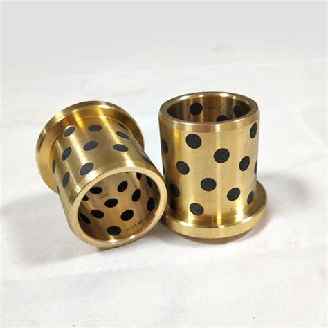 Graphite Self Lubricating Oilless Bearing Graphite Bronze Sleeve