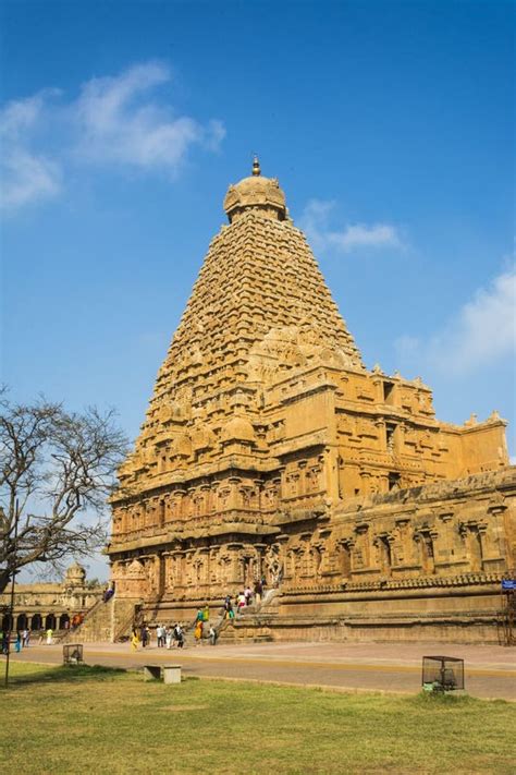 Lord Siva Temple Surrounded Nature - Chidambaram Stock Photo - Image of ...