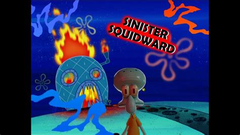 Squidward Has Gone Crazy Sinister Squidward Youtube