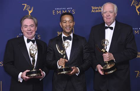 EGOT elite grows with Emmy Awards for John Legend, Andrew Lloyd Webber ...