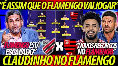 É ASSIM QUE O FLAMENGO VAI JOGAR JOÃO GUILHERME DEU O PAPO sobre o