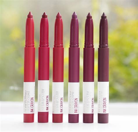 Maybelline Superstay Ink Crayons Artofit