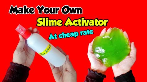 How To Make Slime Activator At Home With Proofhomemade Slimehow To Make Borax Activatordiy