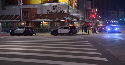 Police Search For Downtown La Shooting Suspect Cbs Los Angeles