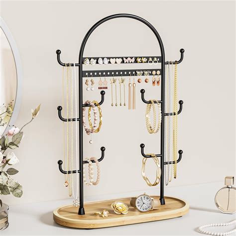 Amazon Jewelry Tower Organizer Earring Stands Jewelry Holder