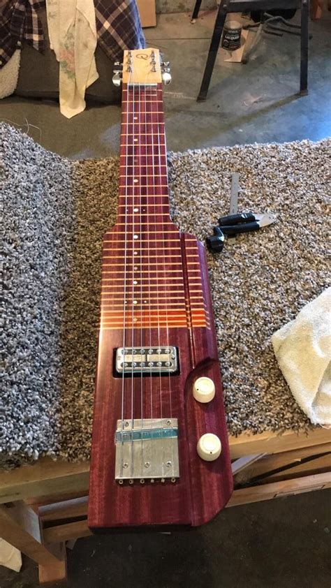 First Lap Steel Build Lap Steel Lap Steel Guitar Steel Guitar