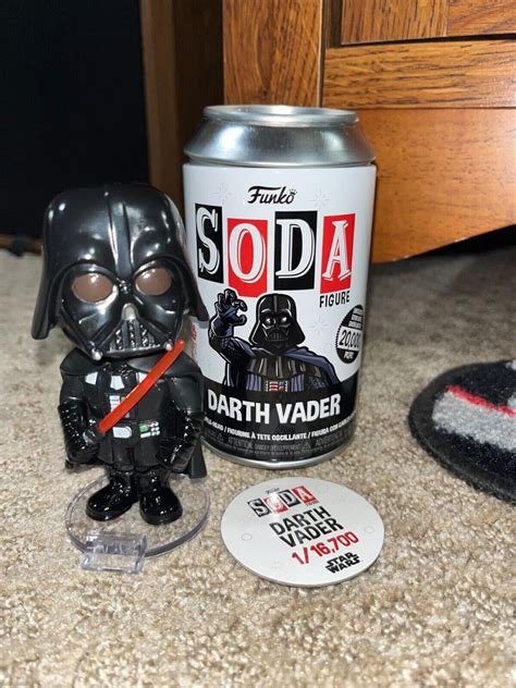 Funko Vinyl Soda Star Wars Darth Vader Chase Glows In The Dark