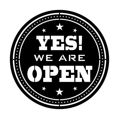 ME-9174 Yes We Are Open – Apollo MFG