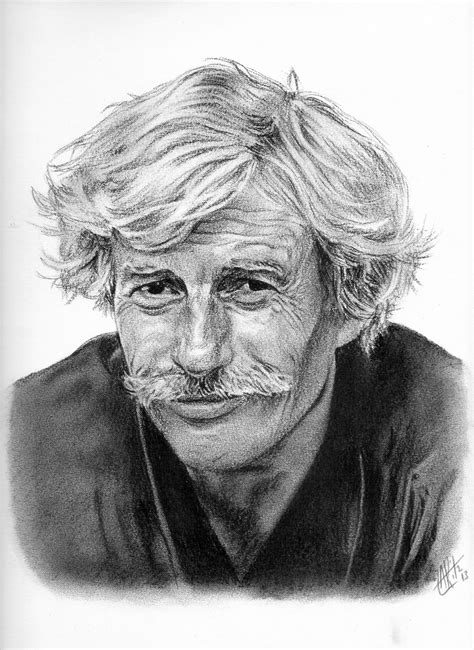 Portrait De Jean Ferrat Portraits Aritz Over Blog Portrait