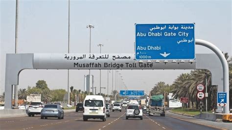 Mussafah bridge toll gate relocated in Abu Dhabi - News | Khaleej Times