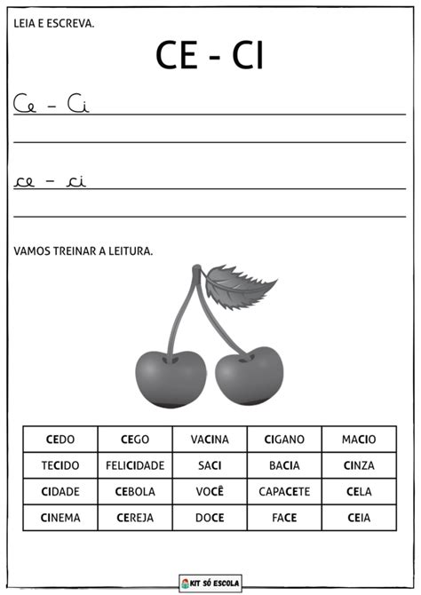 Atividades Ce E Ci Ano S Escola