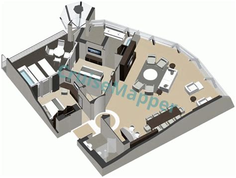 Celebrity Reflection Sky Suite Floor Plan - floorplans.click