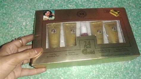 Shahnaz Husain 24 Carat Gold Facial Kit How To Use For Make A Fair Skin