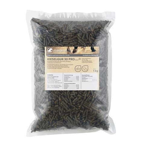 Makana Kieselgur 30 PRO Pellets für Tiere 1000 g Beutel 508