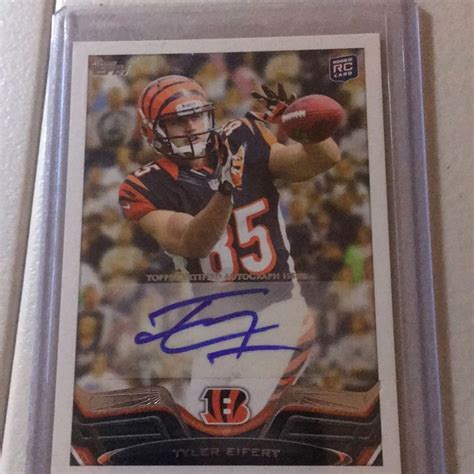 2013 Tyler Eifert Rookie Auto Topps Mint Condition Bengals Whatnot