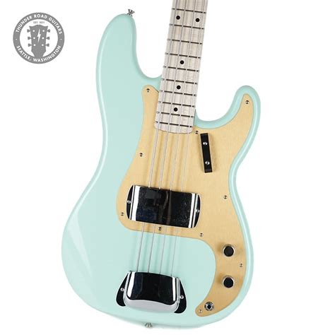 2022 Fender Custom Shop 57 Vintage Precision Bass Surf Green Reverb