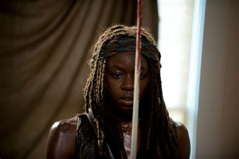 The Walking Dead Danai Gurira On Rick And Michonnes Sex Scene Variety