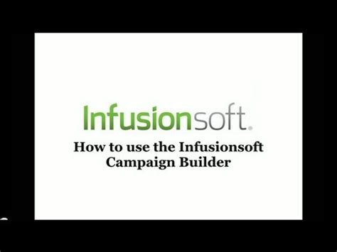 Infusionsoft Campaign Builder For Event Marketing Automate Your