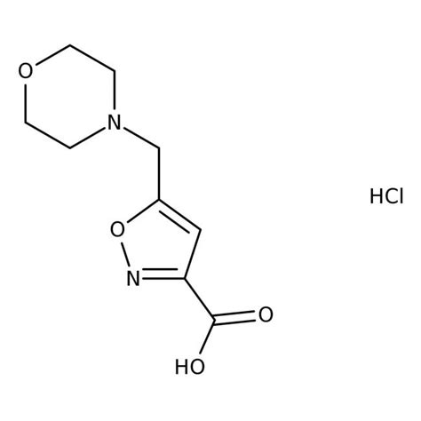 Clorhidrato de ácido 5 morfolinometil isoxazol 3 carboxílico 97