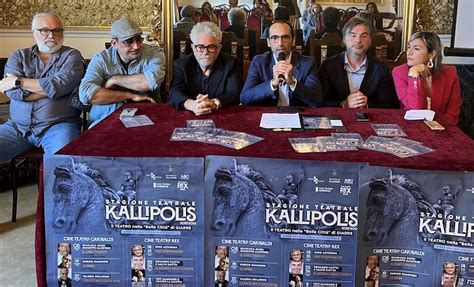 Giarre Presentata La Stagione Teatrale Kallipolis Si Apre Al Teatro