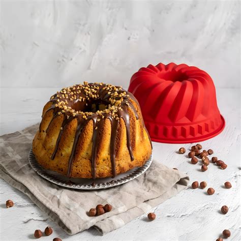 Moule Kougelhopf Et Moule Cakes En Silicone Rouge Dr Oetker