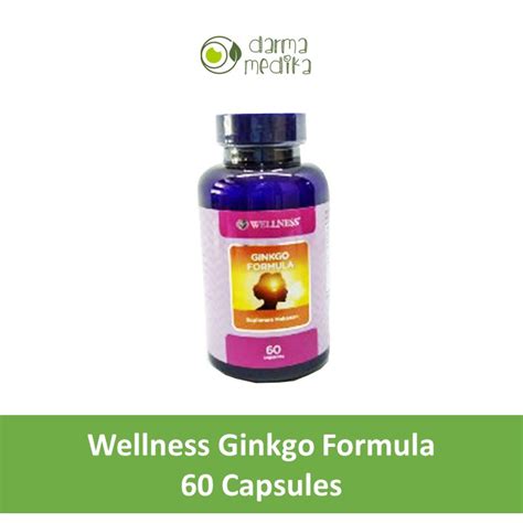 Promo Wellness Ginkgo Ginko Gingko Gingo Biloba Formula Vitamin Daya