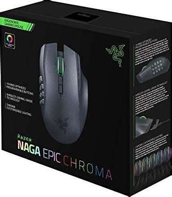 Razer Naga Epic Chroma Multi Color Wireless Mmo Gaming Mouse Rz