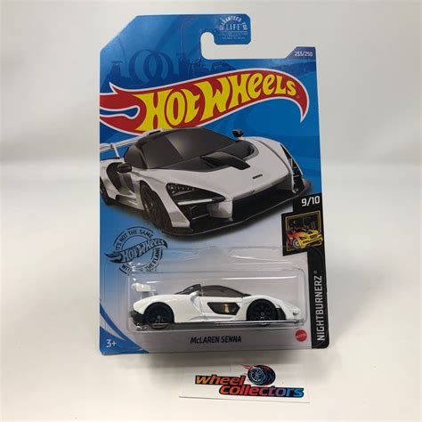 McLaren Senna #233 * White * 2020 Hot Wheels – Wheelcollectors LLC