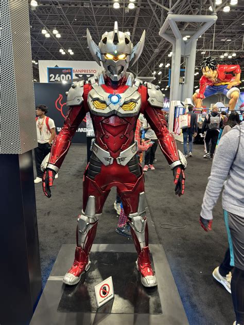 NYCC 2022 ULTRAMAN Anime Taro Suit On Display Tokunation