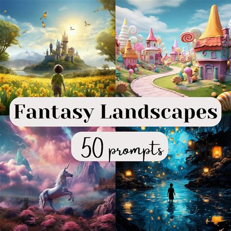 50 Midjourney Prompts Fantasy Landscape Prompts AI Art Midjourney