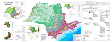 Mapa Geologico Do Estado De Sao Paulo Mapa Geol Gico Do Estado De S O