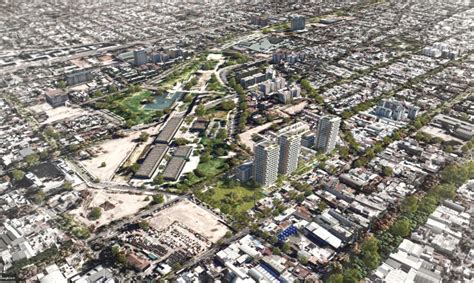 Un proyecto de usos mixtos de revitalización urbana Real Estate y