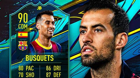 Usable Biscuits 🍪 90 Moments Sergio Busquets Player Review Fifa 21