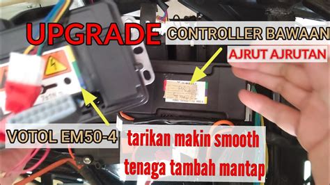 Diy Cara Pasang Votol Em Di Motor Listrik Uwinfly T Paling Mudah