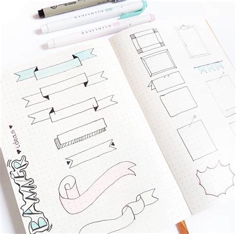 19 Of The Best Bullet Journal Banner Ideas For Your 2024 Doodles