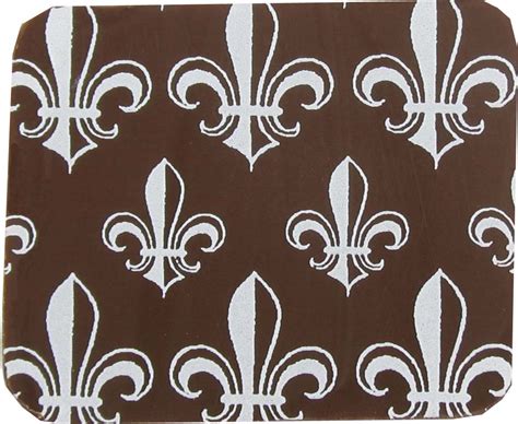 fleur de lis white    american chocolate designs